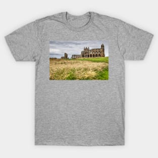 Whitby Abbey Yorkshire, UK, Side View T-Shirt